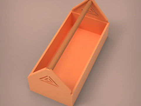 工具箱 3D 打印模型