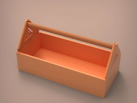 工具箱 3D 打印模型