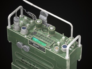 Military Radio V1 Modèle 3D