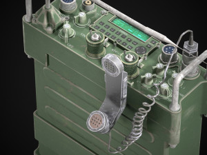 Military Radio V1 Modèle 3D
