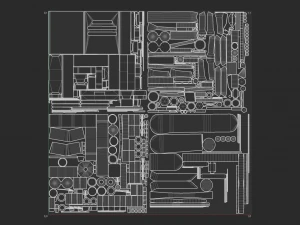 Military Radio V1 3D Model