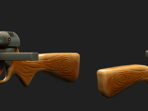 Shotgun Stylized Model 3D