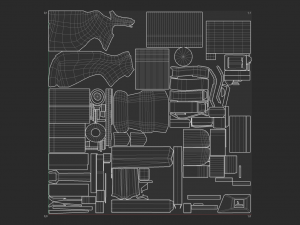 Shotgun Stylized Model 3D
