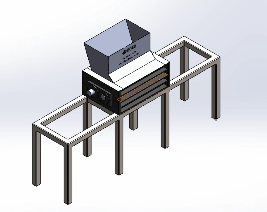 Shredder 3D Model .c4d .max .obj .3ds .fbx .stl .blend 