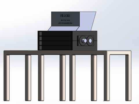 Shredder Modelo 3D