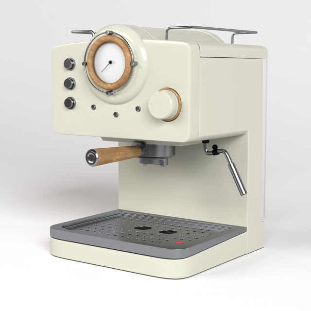Coffee machine Model 3D .c4d .max .obj .3ds .fbx .stl .blend 