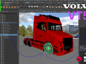 VOLVO VT5 - Vlastuin Remix 3D Model