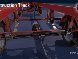 The Construction Truck 3D Model