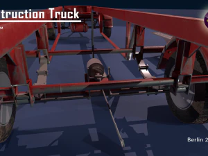 The Construction Truck 3D Model