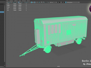 The Construction Truck 3D Model