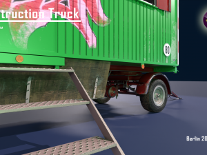 The Construction Truck 3D Model