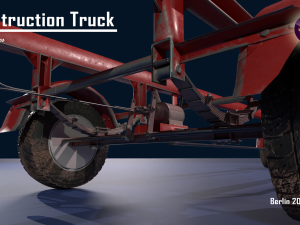 The Construction Truck 3D Model