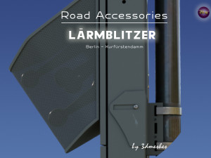 Road accessories - Laermblitzer - Berlin Kurfuerstendamm 3D Modell