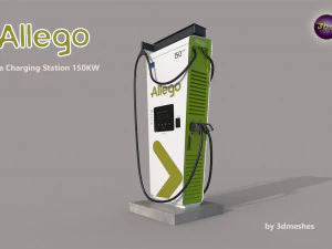 ALLEGO - Ultra Şarj İstasyonu 150KW - PBR 3D Model