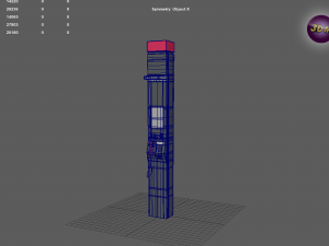 Telephonebox Telekom - Magenta - PBR STL 3D-Modell