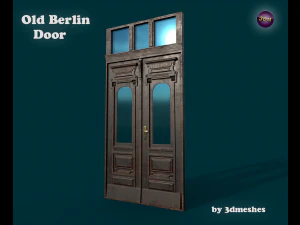 Porta Velha de Berlim 4 -PBR Modelo 3D