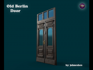 Old Berlin Door 4 -PBR 3D 模型