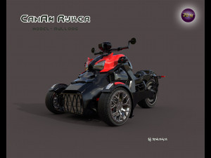 CanAm Ryker Bulldog - PBR 3D Model
