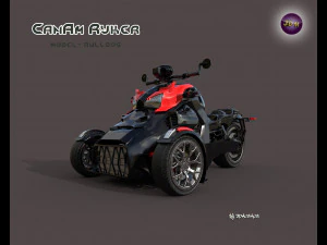 CanAm 라이커 불독-PBR 3D 모델