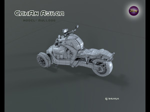 CanAm Ryker Bulldog - PBR 3D Модель