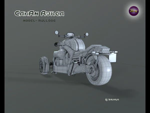 CanAm Ryker Bulldog - PBR 3D Model