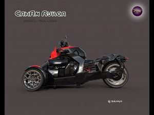 CanAm Ryker Bulldog - PBR 3D Модель