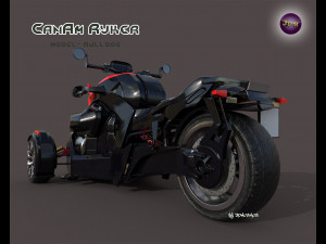 CanAm Ryker Bulldog - PBR 3D Модель