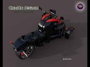 CanAm Ryker Bulldog - PBR 3D Модель