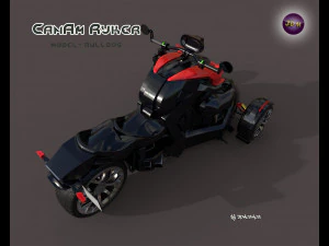 CanAm Ryker Bulldog - PBR 3D Model