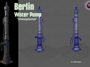 Levelling pump - PBR spp 3D Модель