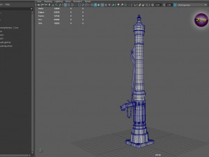 Levelling pump - PBR spp 3D Модель