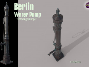 Levelling pump - PBR spp 3D Модель