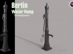 Levelling pump - PBR spp 3D Модель