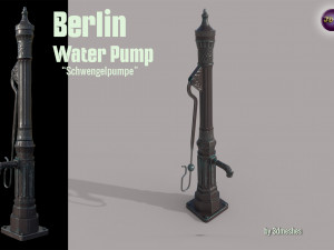 Levelling pump - PBR spp 3D Модель