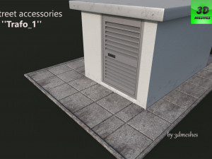 Street accessories - Trafo 1 - PBR 3D 模型