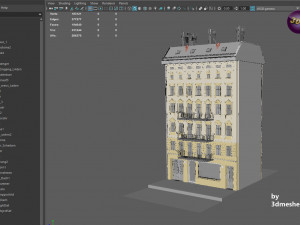 The Berlin House Number 18 - PBR Model 3D