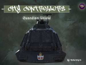 City Controllers - Guardian Shield - PBR 3D Model