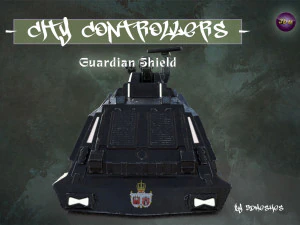 City Controllers - Guardian Shield - PBR 3D Model
