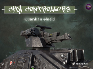 City Controllers - Guardian Shield - PBR 3D Model