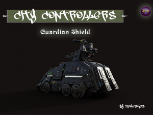 City Controllers - Guardian Shield - PBR 3D Model