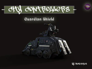 City Controllers - Guardian Shield - PBR 3D Model