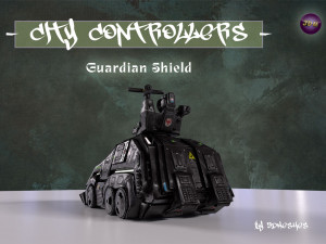 City Controllers - Guardian Shield - PBR 3D Model