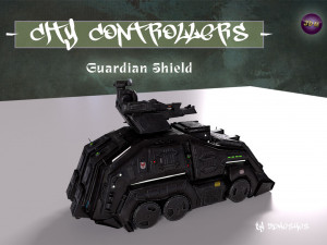 City Controllers - Guardian Shield - PBR 3D Model