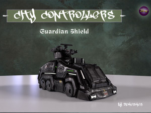 City Controllers - Guardian Shield - PBR 3D Model