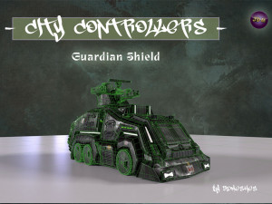 City Controllers - Guardian Shield - PBR 3D Model