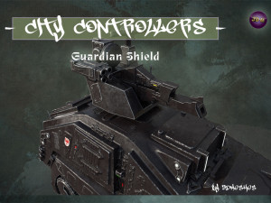 City Controllers - Guardian Shield - PBR 3D Model