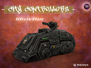 City Controllers - Inferno Blaze - PBR 3D 模型