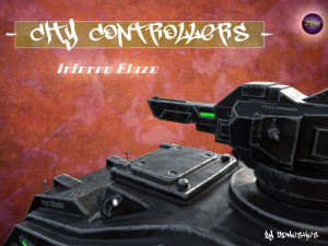 City Controllers - Inferno Blaze - PBR 3D 模型