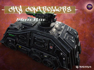 City Controllers - Inferno Blaze - PBR 3D Model