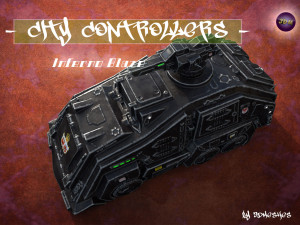 City Controllers - Inferno Blaze - PBR 3D 模型
